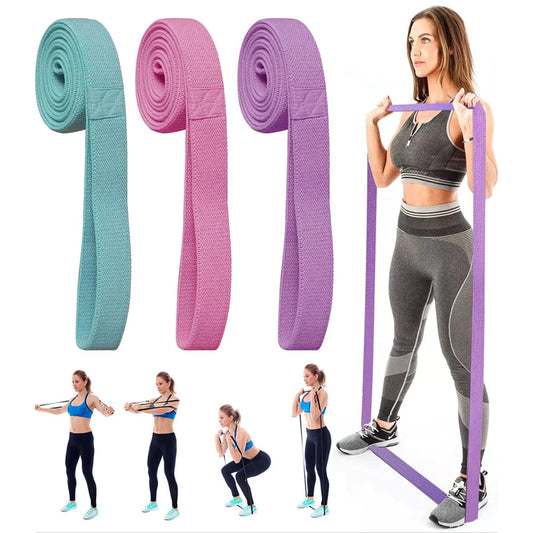 Fitness Long Resistance Bands Workout