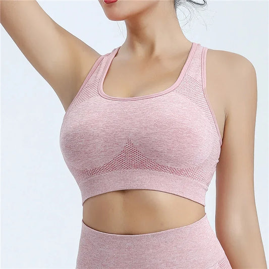 Women Sports Bra Top Push Up