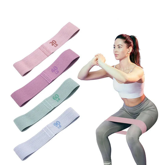 Fabric Elastic Resistance Bands Fitness Equipment